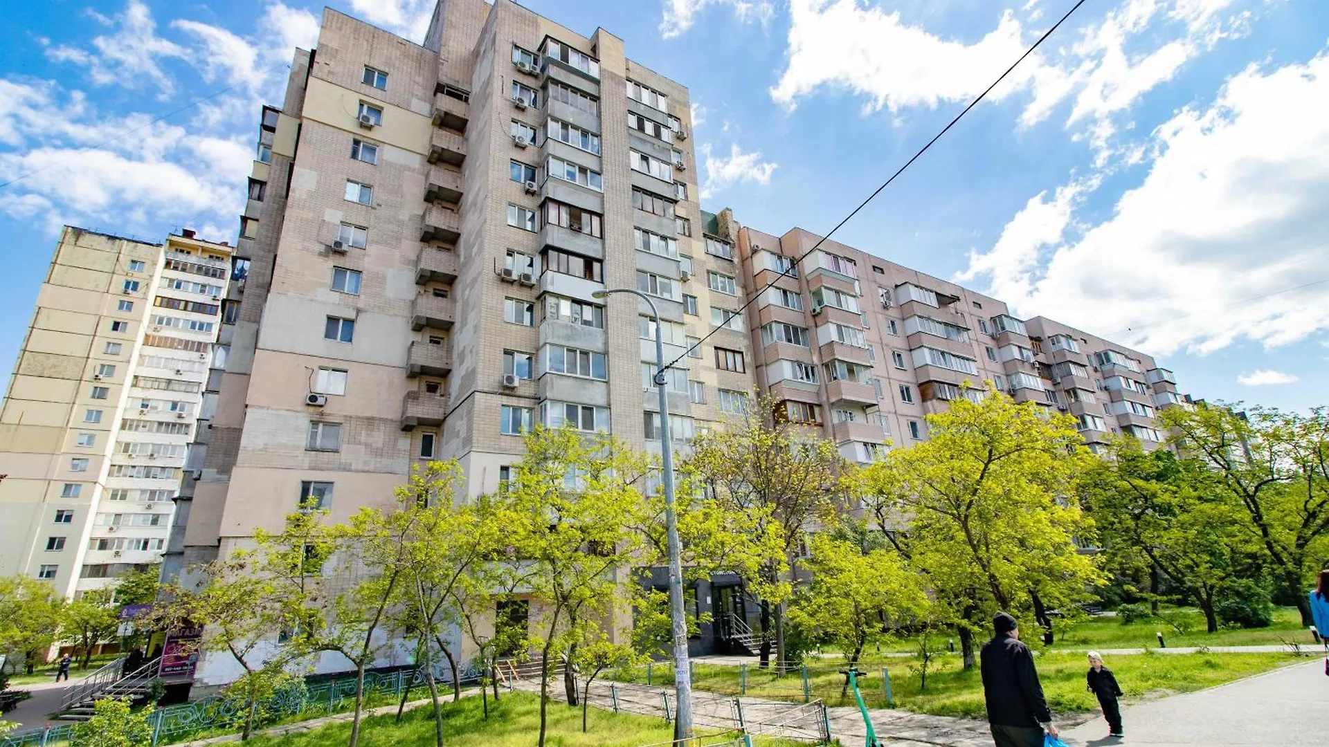 Kvartirkoff Na Obolonskom 40 Kyjev Apartmán